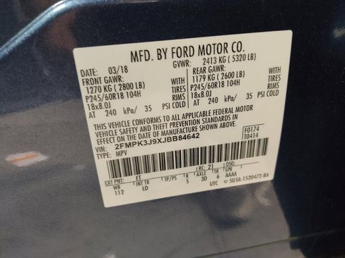 Used 2018 Ford Edge SEL w/ Equipment Group 201A FWD image 33