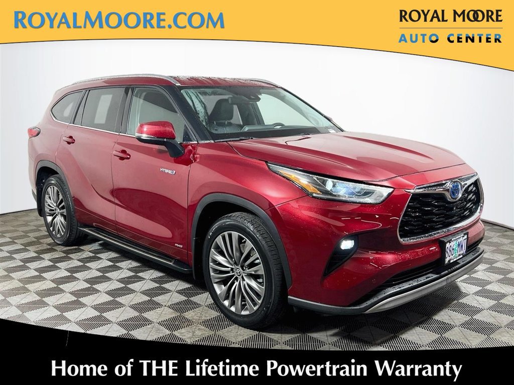 Certified 2021 Toyota Highlander Platinum AWD/4WD image 1