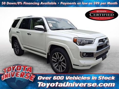 Certified 2022 Toyota 4Runner Limited AWD/4WD image 1