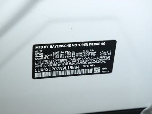 Used 2022 BMW X3 xDrive30i w/ Premium Package 2 AWD/4WD image 25