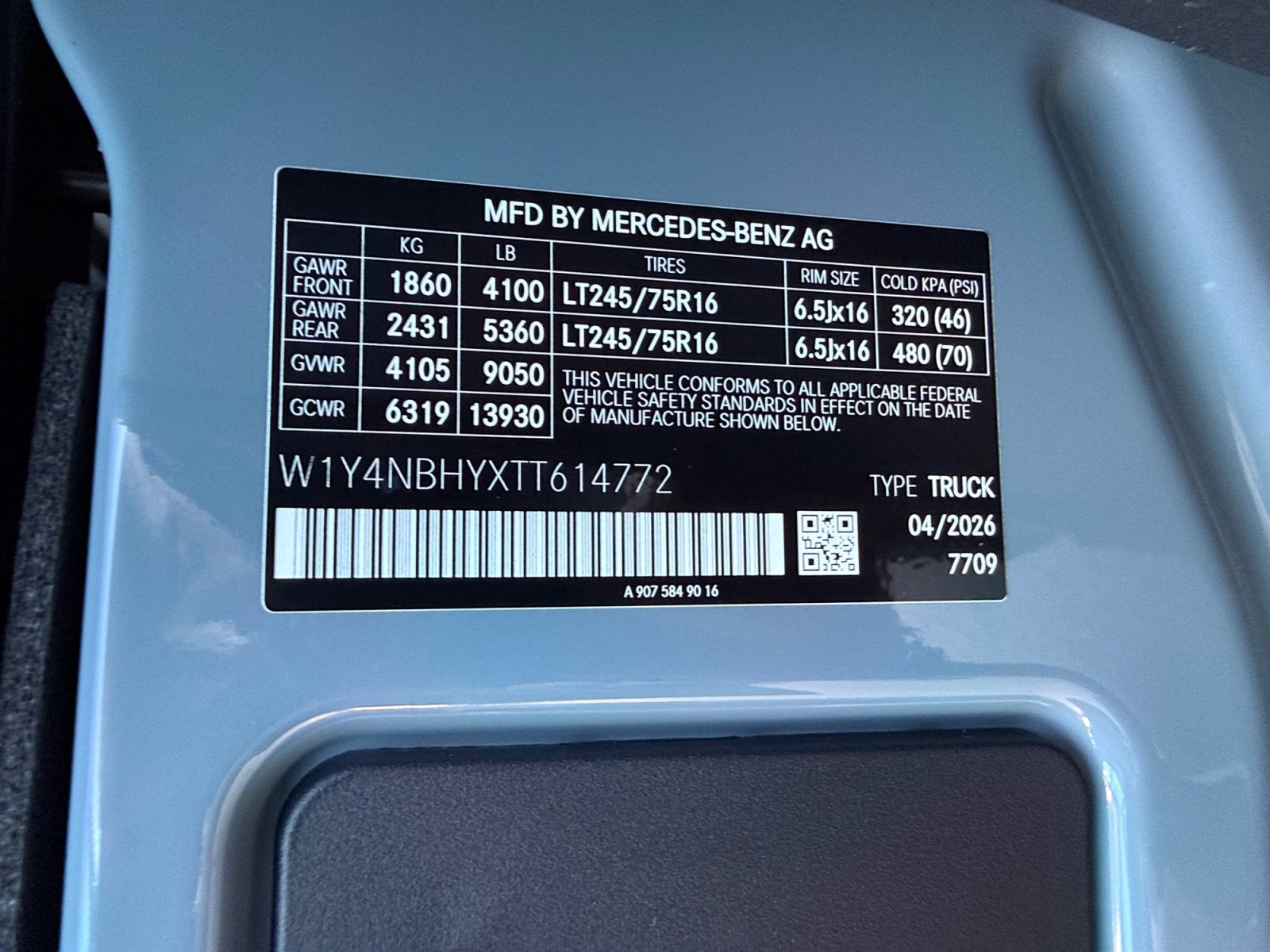 New 2026 Mercedes-Benz Sprinter 2500 image 29