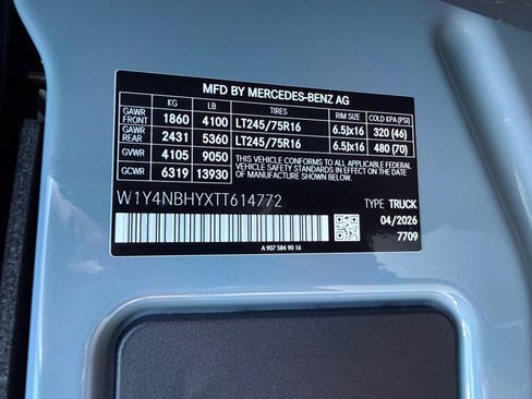 New 2026 Mercedes-Benz Sprinter 2500 image 29