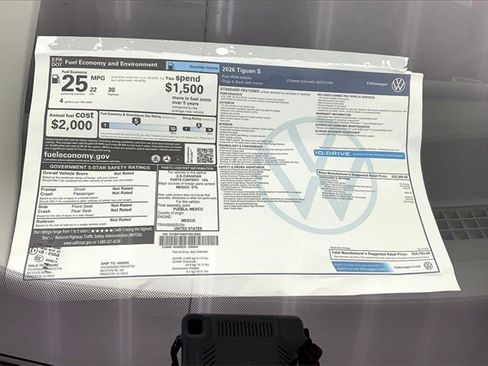 New 2026 Volkswagen Tiguan S image 15