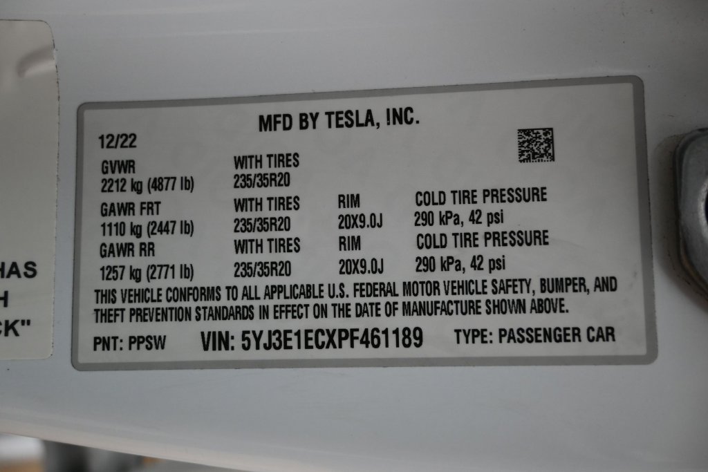 Used 2023 Tesla Model 3 Performance AWD/4WD image 35
