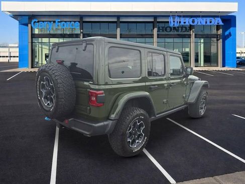 Used 2023 Jeep Wrangler Unlimited Rubicon 4xe w/ Cold Weather Group AWD/4WD image 2