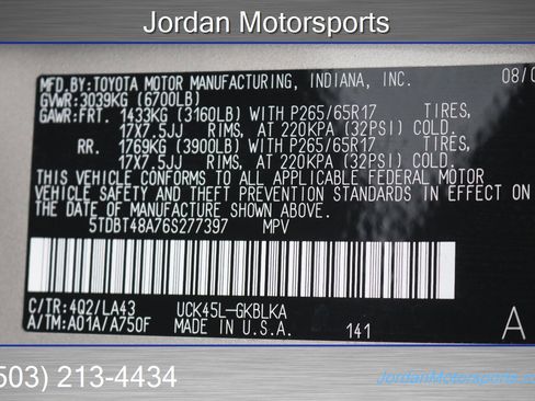 Used 2006 Toyota Sequoia Limited image 93