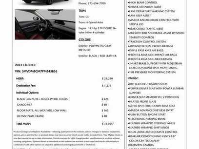 Used 2023 MAZDA CX-30 AWD 2.5 S w/ Preferred Package