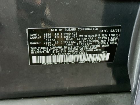 Used 2023 Subaru Outback Premium AWD/4WD image 40