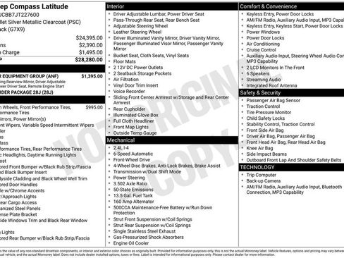 Used 2018 Jeep Compass Latitude w/ Popular Equipment Group image 2