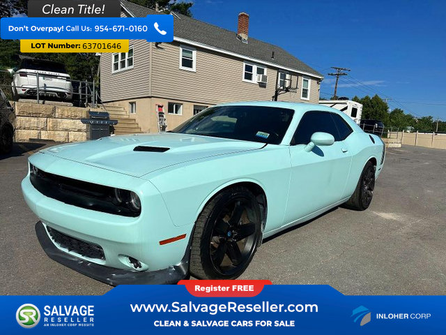 Used 2017 Dodge Challenger R/T Scat Pack w/ Leather Interior Group RWD image 1