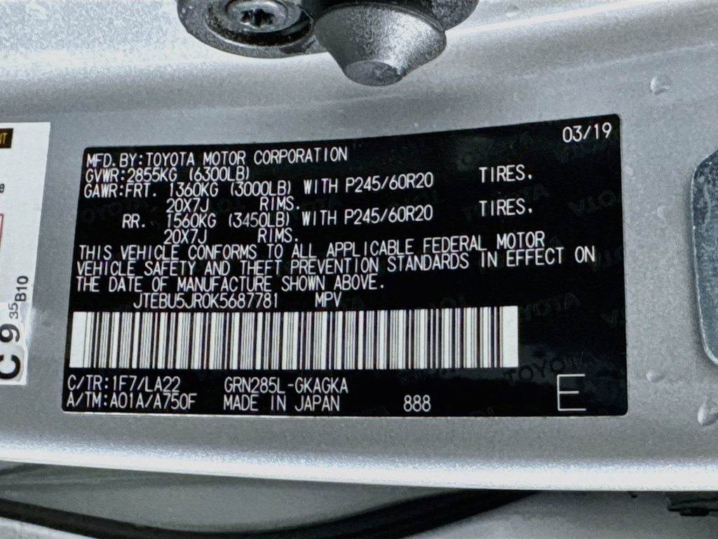 Used 2019 Toyota 4Runner Limited AWD/4WD image 39