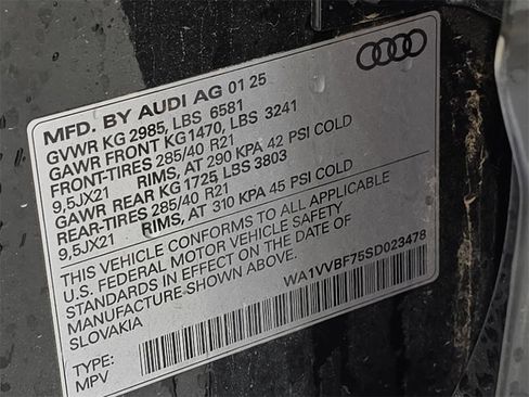 Used 2025 Audi Q7 3.0T Prestige w/ Prestige Package image 36