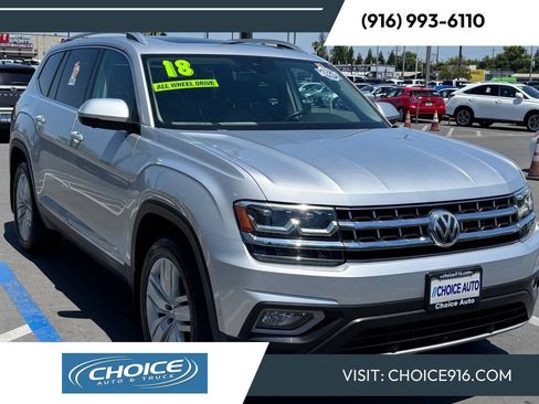 Used 2018 Volkswagen Atlas SEL Premium AWD/4WD image 1
