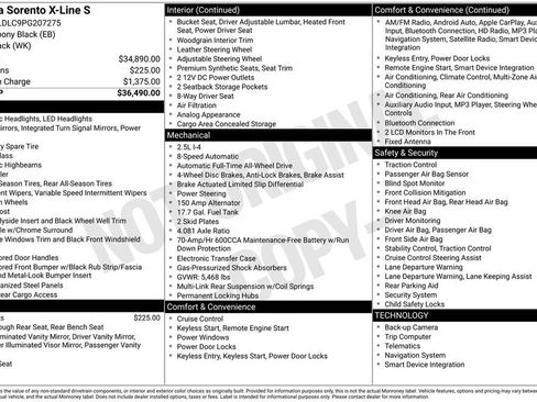 Certified 2023 Kia Sorento S image 7