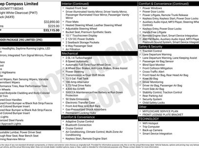 New 2026 Jeep Compass Limited