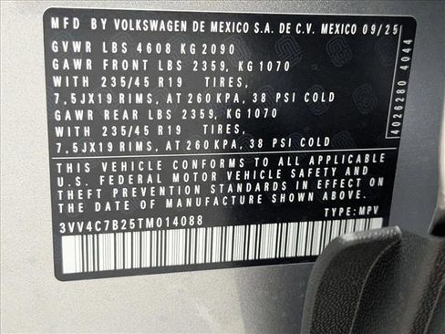 New 2026 Volkswagen Taos SEL image 20