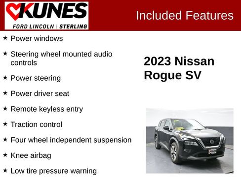 Used 2023 Nissan Rogue SV AWD/4WD image 3