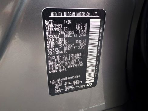 Certified 2026 INFINITI QX80 Luxe AWD/4WD image 25