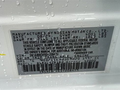 Used 2025 Nissan Sentra SV image 54