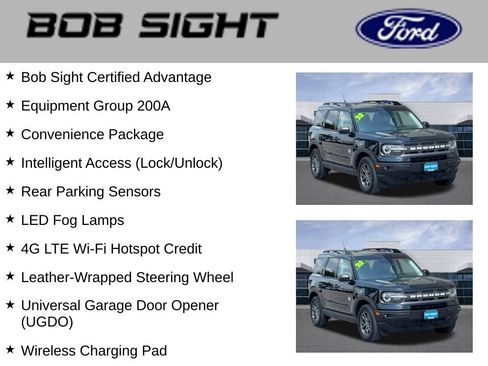 Used 2023 Ford Bronco Sport Big Bend w/ Convenience Package AWD/4WD image 3