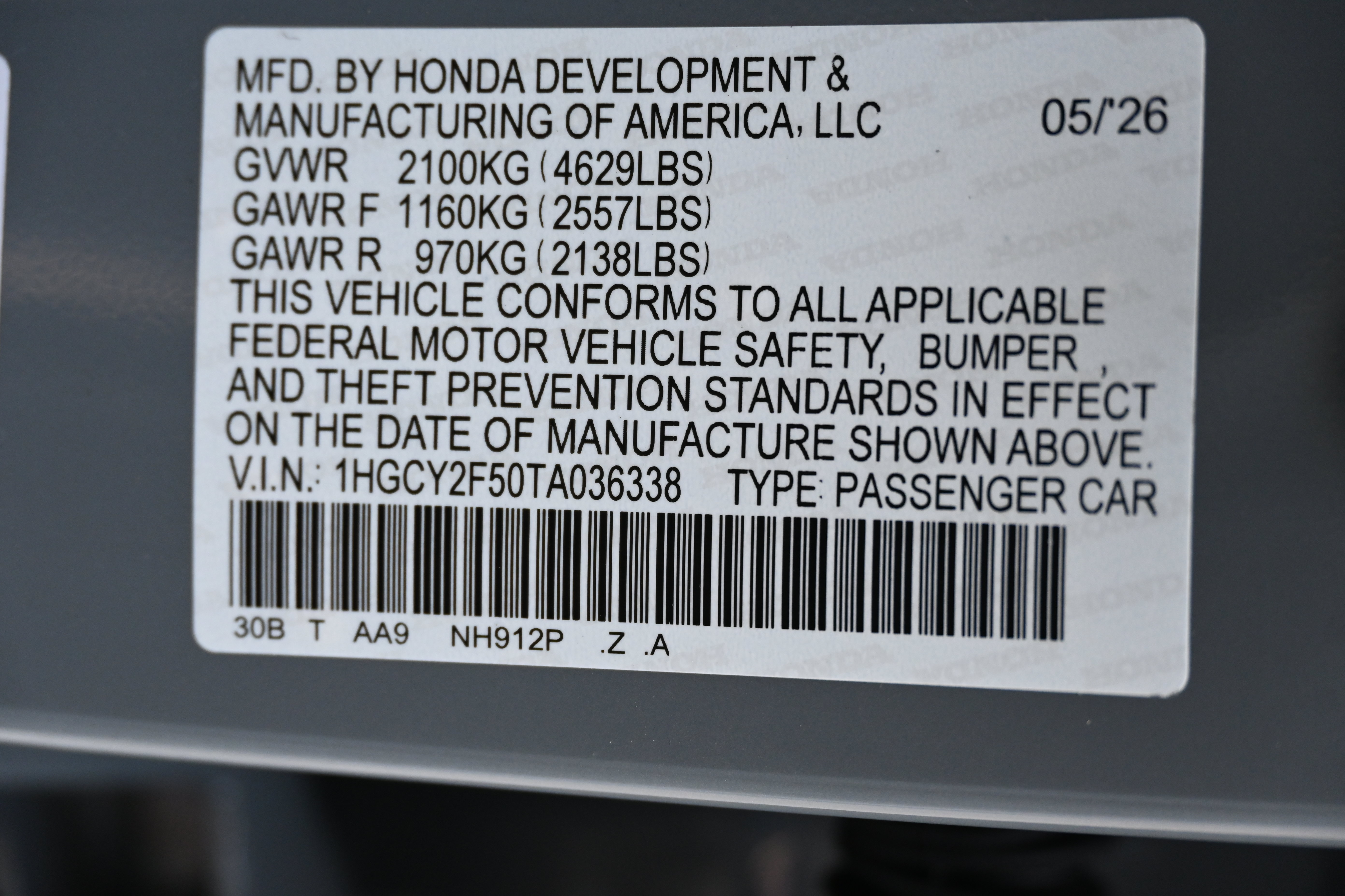 New 2026 Honda Accord Sport image 18