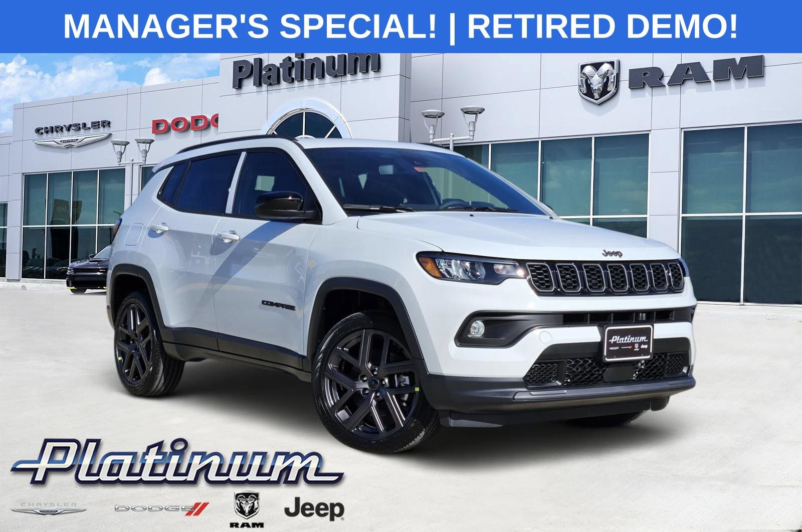 New 2026 Jeep Compass Latitude AWD/4WD 360° Tour