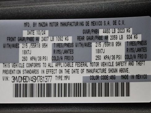 New 2025 MAZDA CX-30 2.5 Turbo w/ Premium Package image 50