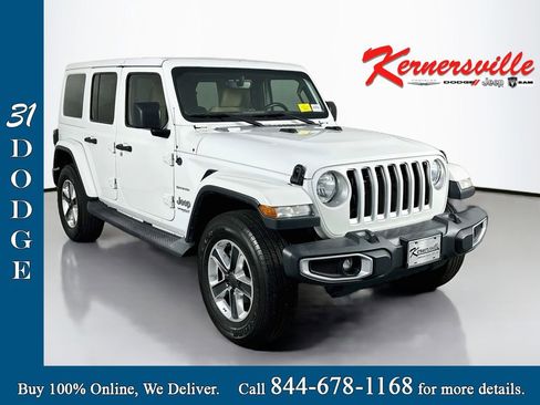 Used 2018 Jeep Wrangler Unlimited Sahara AWD/4WD image 1