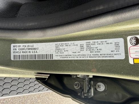 Used 2021 RAM 1500 Laramie image 31