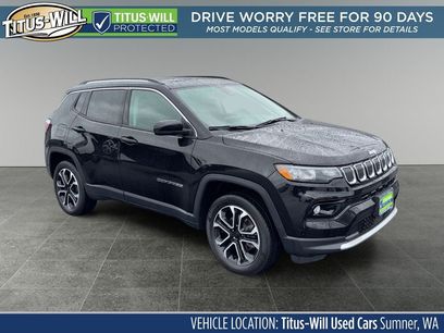 Used 2022 Jeep Compass Limited w/ Sun and Sound Group