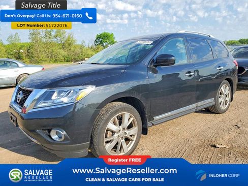 Used 2016 Nissan Pathfinder Platinum w/ Family Entertainment Package AWD/4WD image 1