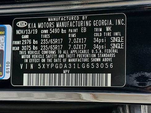 Used 2020 Kia Sorento LX w/ LX I4 Convenience Package AWD/4WD image 37