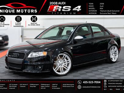 Used 2008 Audi RS 4 Sedan