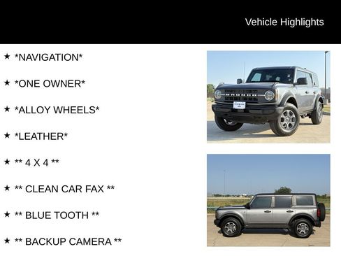 Certified 2025 Ford Bronco Big Bend AWD/4WD image 4