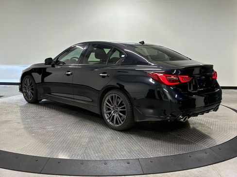 Used 2024 INFINITI Q50 Red Sport 400 w/ Black Opal Edition RWD image 3