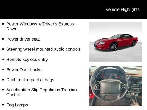 Used 2002 Chevrolet Camaro Z28 w/ SS Performance/Appearance Pkg RWD image 17