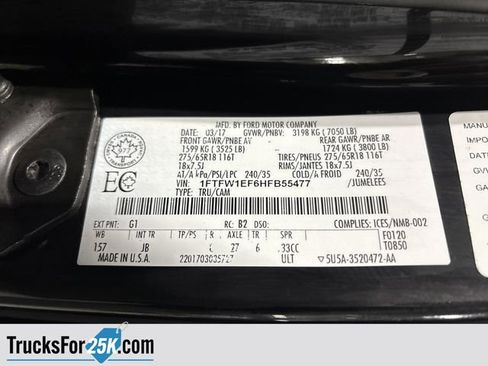 Used 2017 Ford F150 XLT w/ Equipment Group 301A Mid image 38