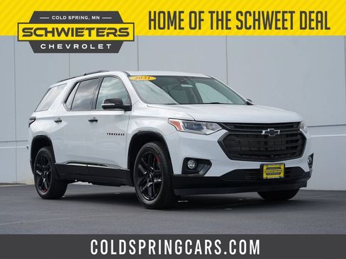 Used 2021 Chevrolet Traverse Premier w/ Redline Edition AWD/4WD image 1