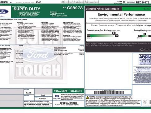 Certified 2024 Ford F250 Lariat w/ Sport Appearance Package AWD/4WD image 5