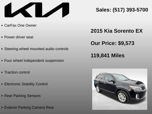 Used 2015 Kia Sorento EX AWD/4WD image 5
