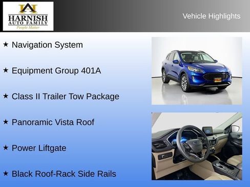 Used 2022 Ford Escape Titanium w/ Class II Trailer Tow Package AWD/4WD image 7