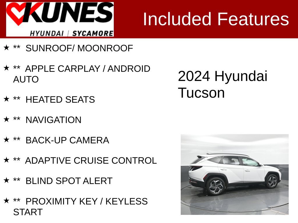 Certified 2024 Hyundai Tucson SEL w/ Convenience Package AWD/4WD image 2