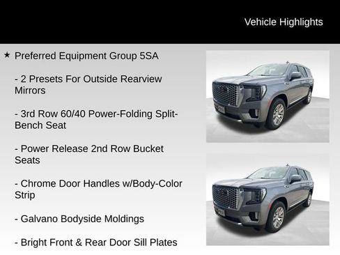 Used 2022 GMC Yukon Denali RWD image 3