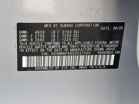 Certified 2025 Subaru Legacy Premium image 27