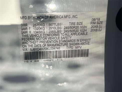 Used 2019 Acura MDX w/ Technology & Entertainment image 21