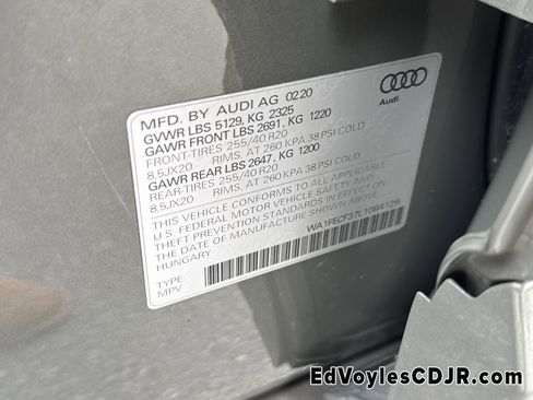 Used 2020 Audi Q3 2.0T Prestige image 37