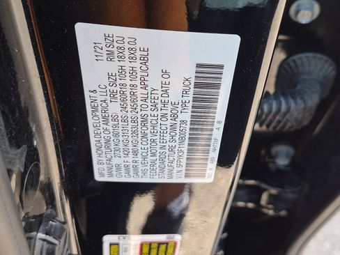 Used 2022 Honda Ridgeline Sport image 25