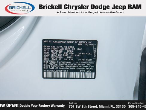Used 2025 Volkswagen Atlas SE FWD image 36