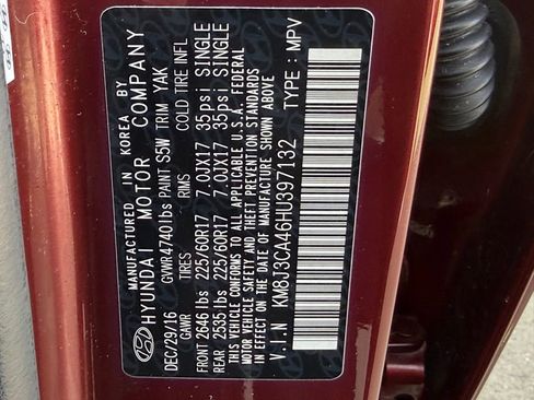 Used 2017 Hyundai Tucson SE image 29