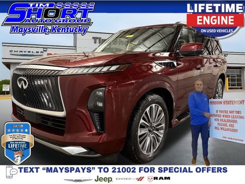 Used 2025 INFINITI QX80 Sensory image 1